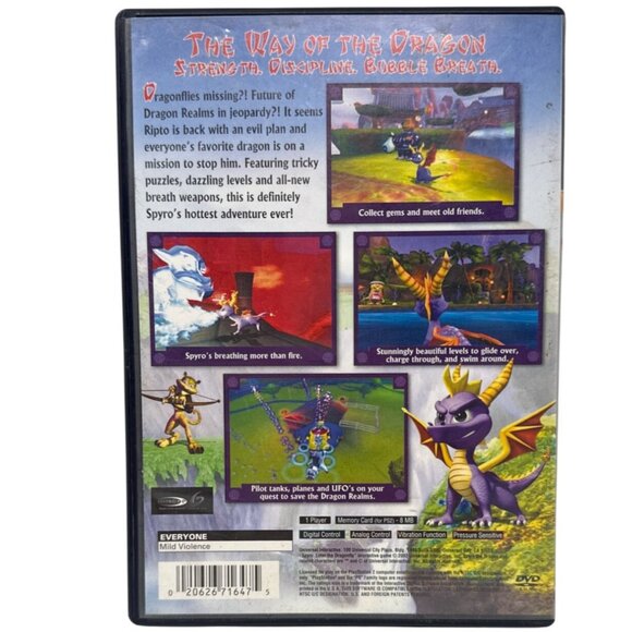 Spyro Enter The Dragonfly PlayStation 2 Game - Picture 2 of 3